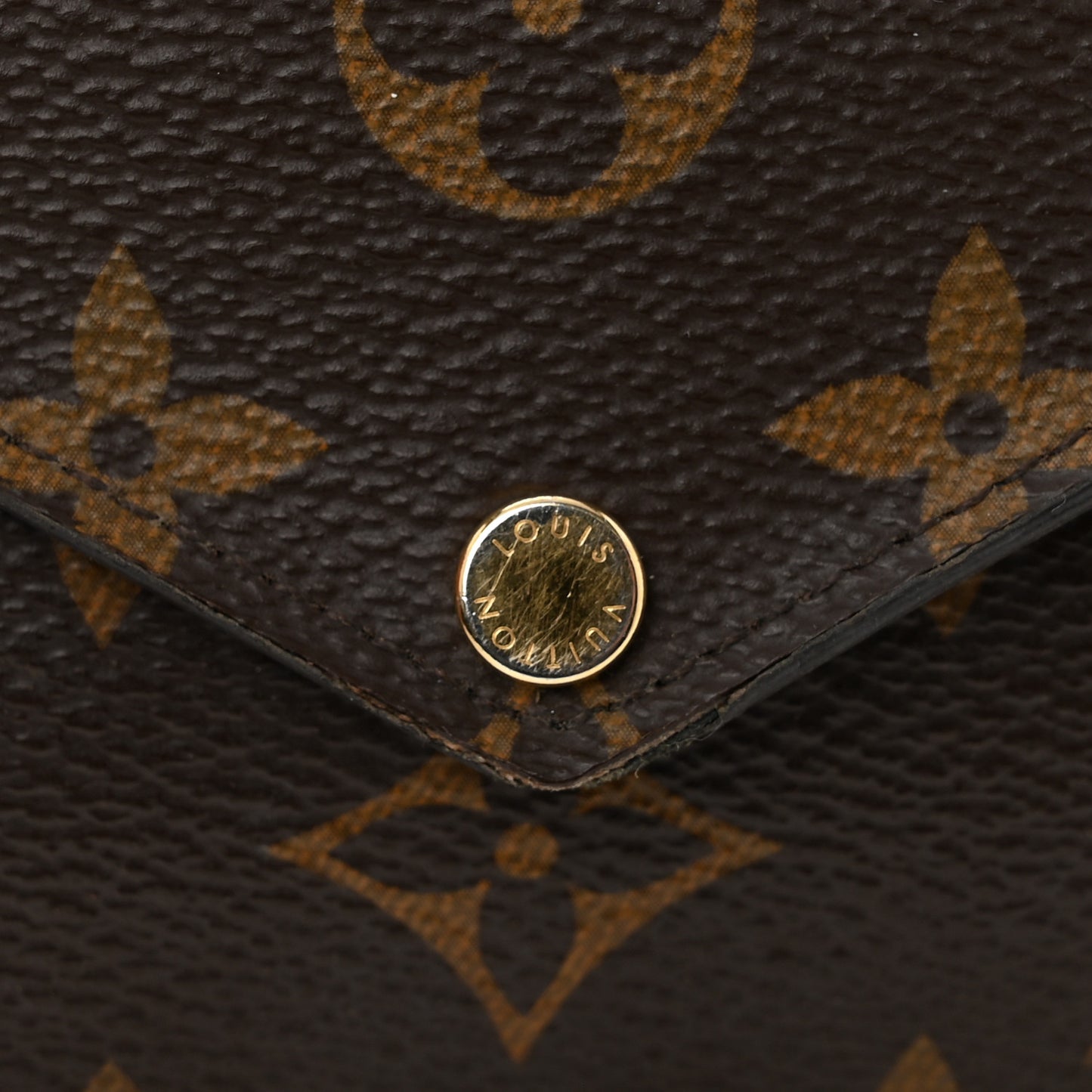 Monogram Recto Verso Card Holder Black