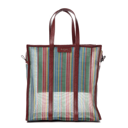 Balenciaga Mesh Agneau Arena Medium Bazar Shopper Tote Green Multicolor 1 of 9