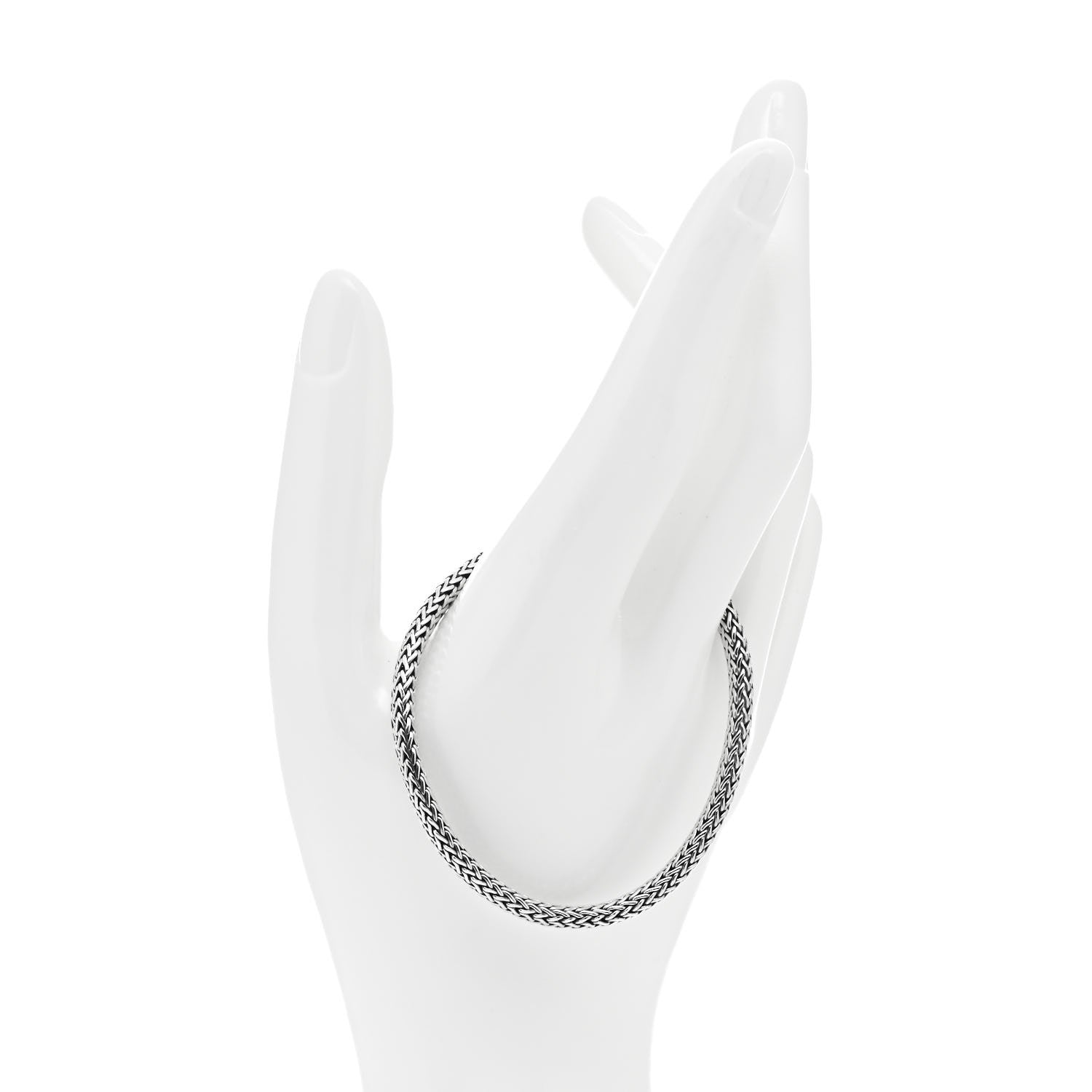 John Hardy Sterling Silver 18K Yellow Gold 5mm Classic Chain Bracelet 2 of 4