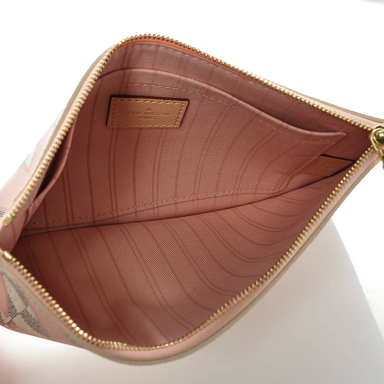 Louis Vuitton Damier Azur Tahitienne Neverfull MM GM Pochette 5 of 7