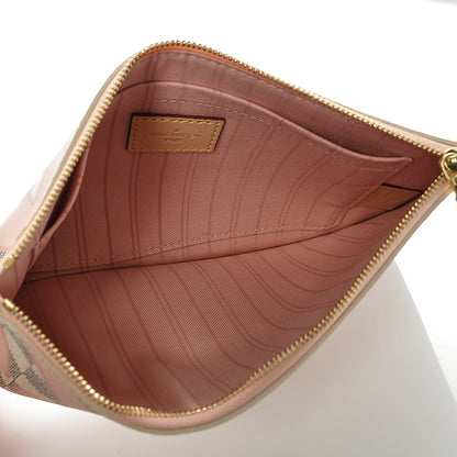 Louis Vuitton Damier Azur Tahitienne Neverfull MM GM Pochette 5 of 7