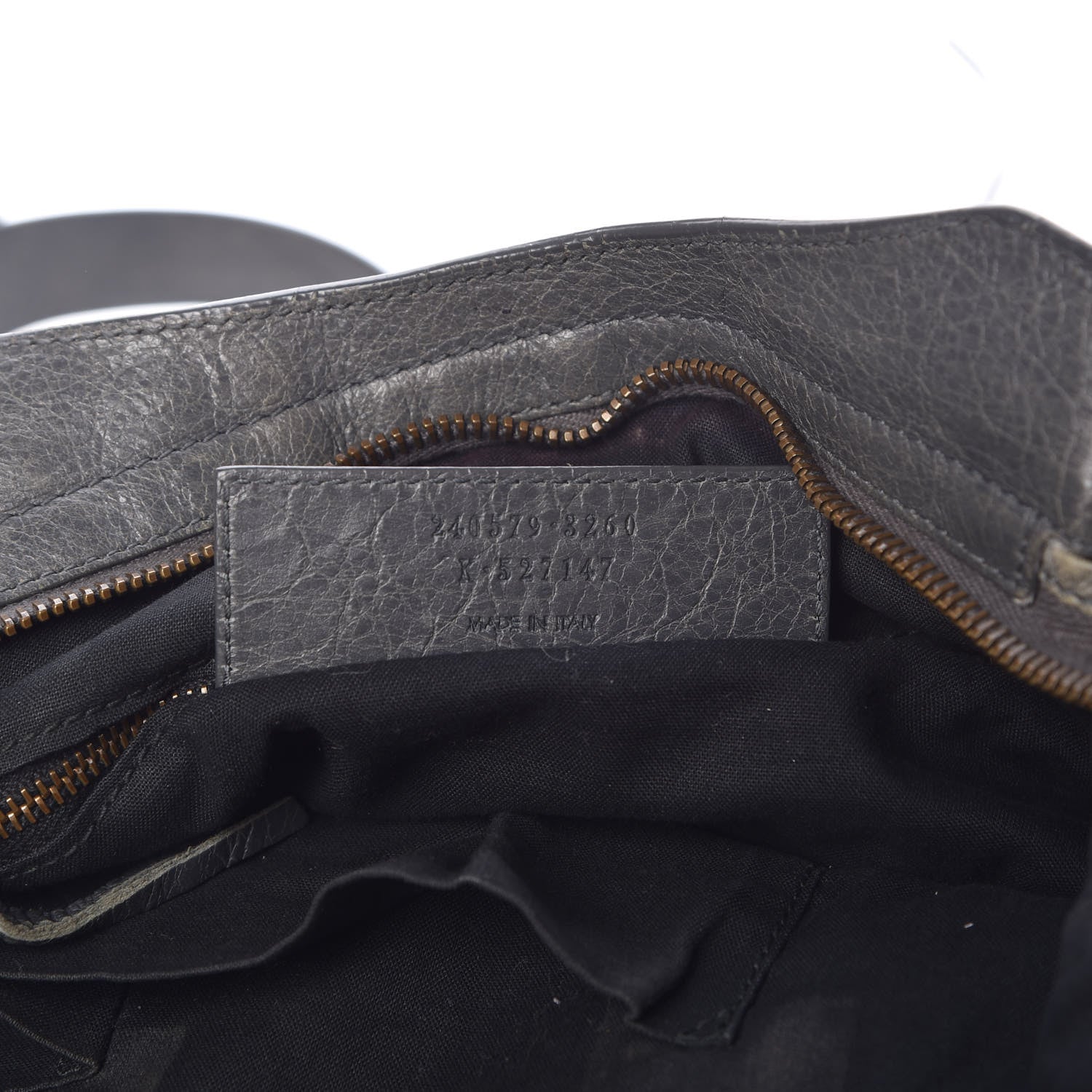 Balenciaga Agneau Classic Hardware Town Gris Tarmac 8 of 13