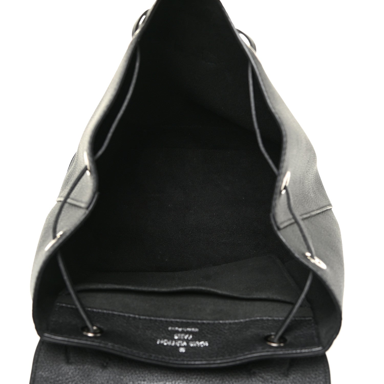 Louis Vuitton Calfskin Lockme Backpack Black 5 of 14