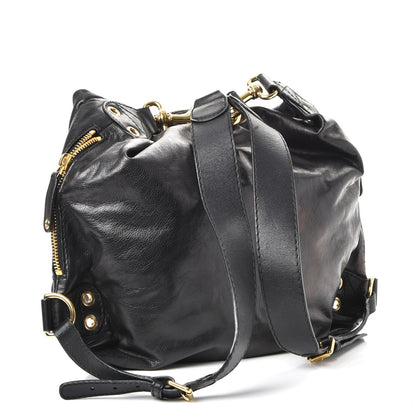 Gucci Calfskin Medium Darwin Convertible Backpack Black 4 of 8