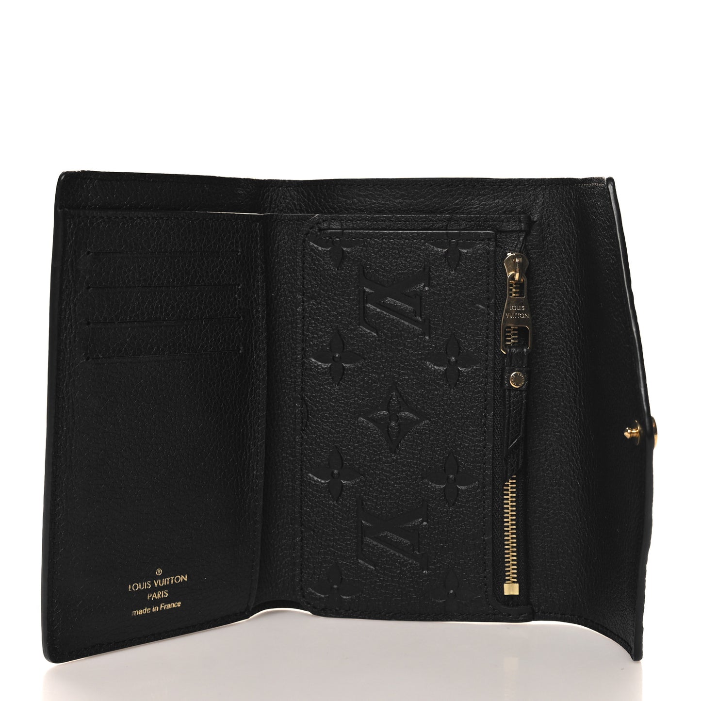 Empreinte Compact Curieuse Wallet Black