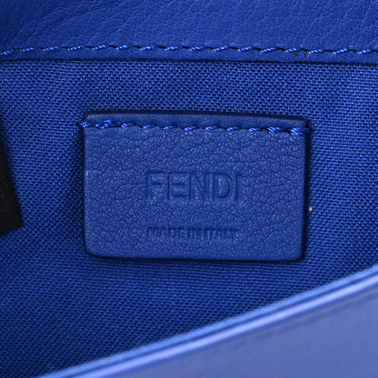 Fendi Vitello Flamingo Tube Wallet on Chain Blue Neon 5 of 11