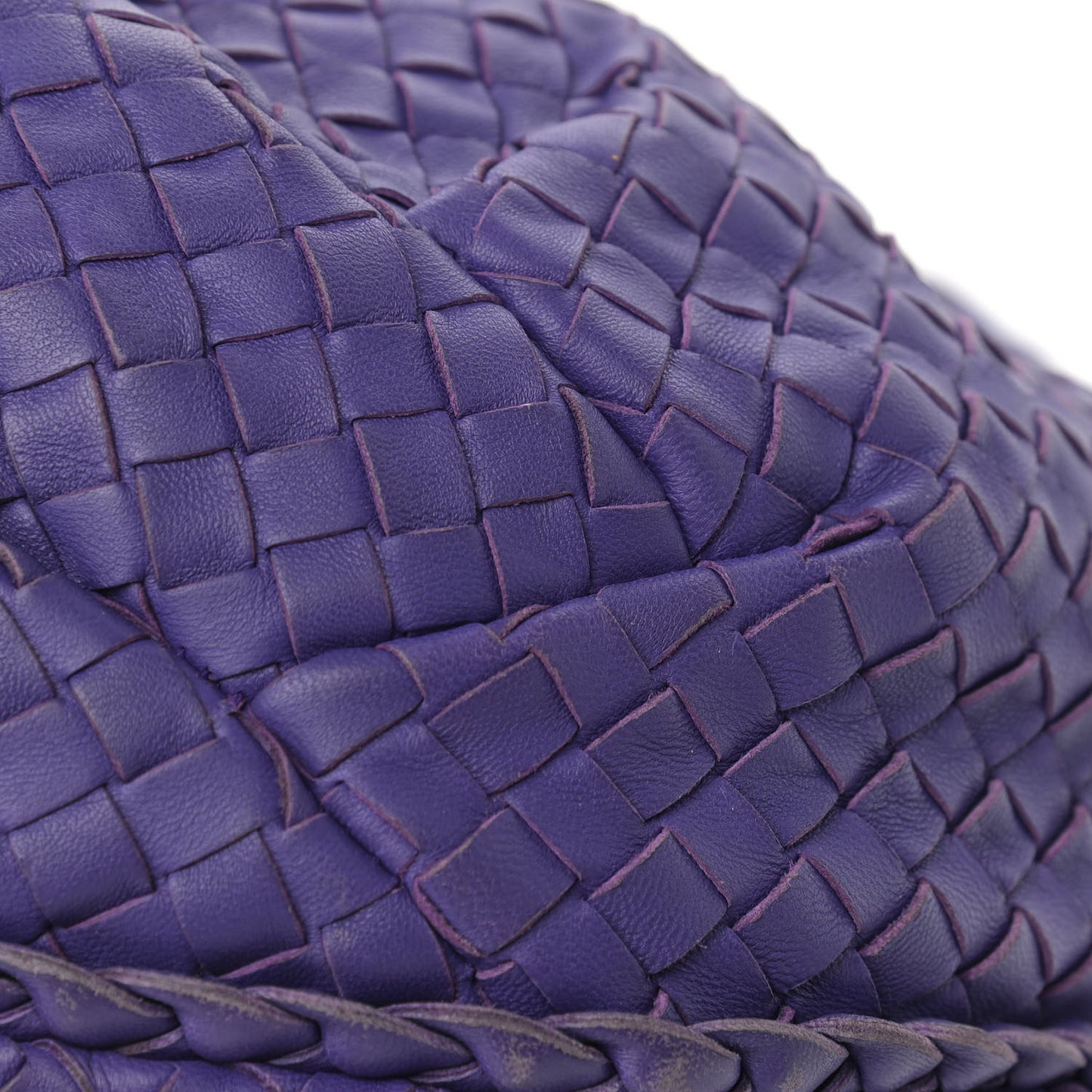 Nappa Intrecciato Large Belly Veneta Hobo Anemone
