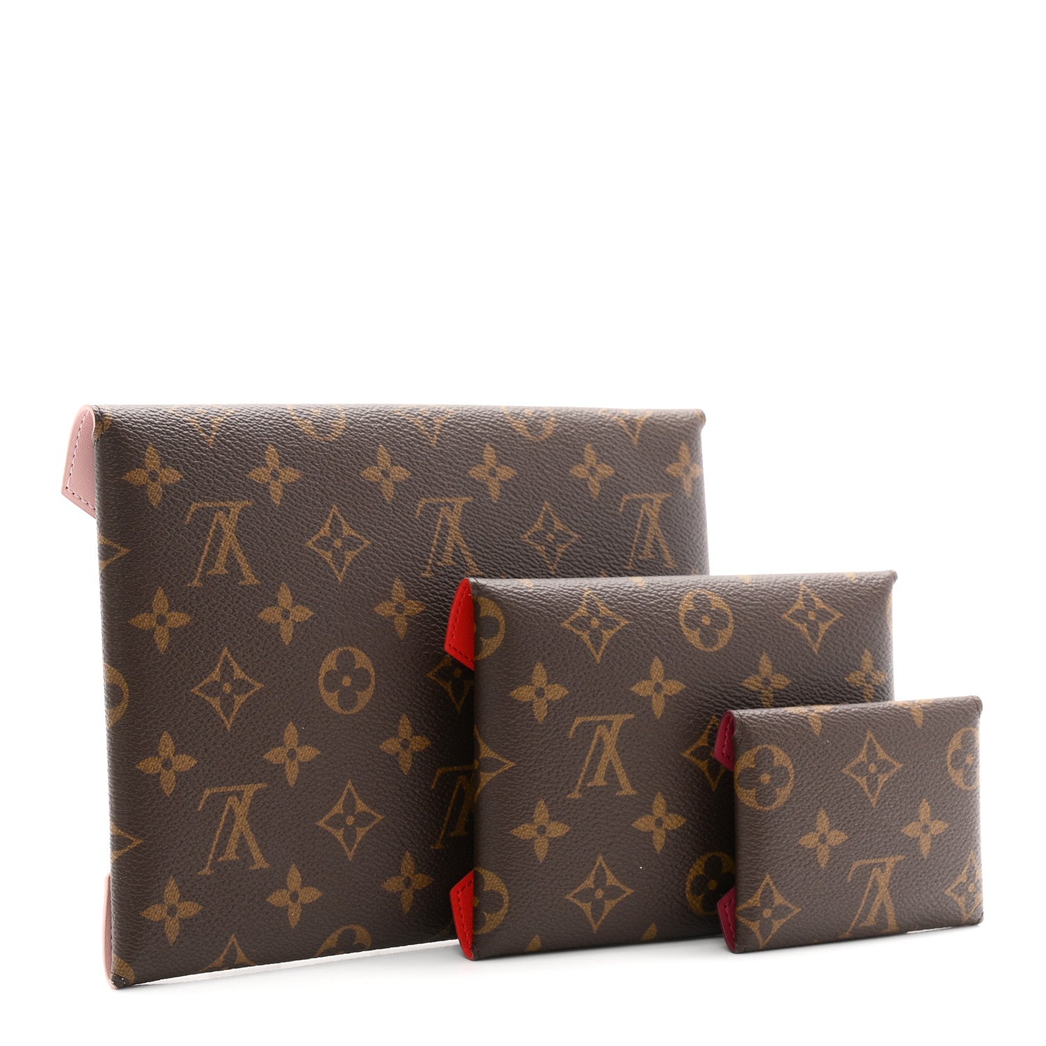 Louis Vuitton Monogram Kirigami Pochette Set 3 of 9