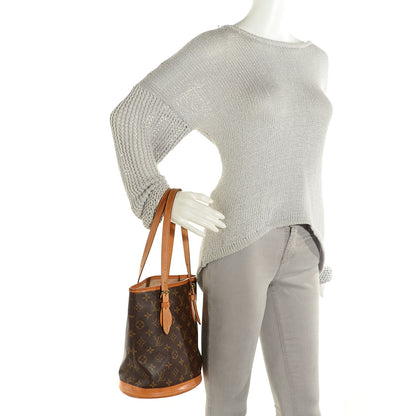 Louis Vuitton Monogram Petit Bucket 23 2 of 7