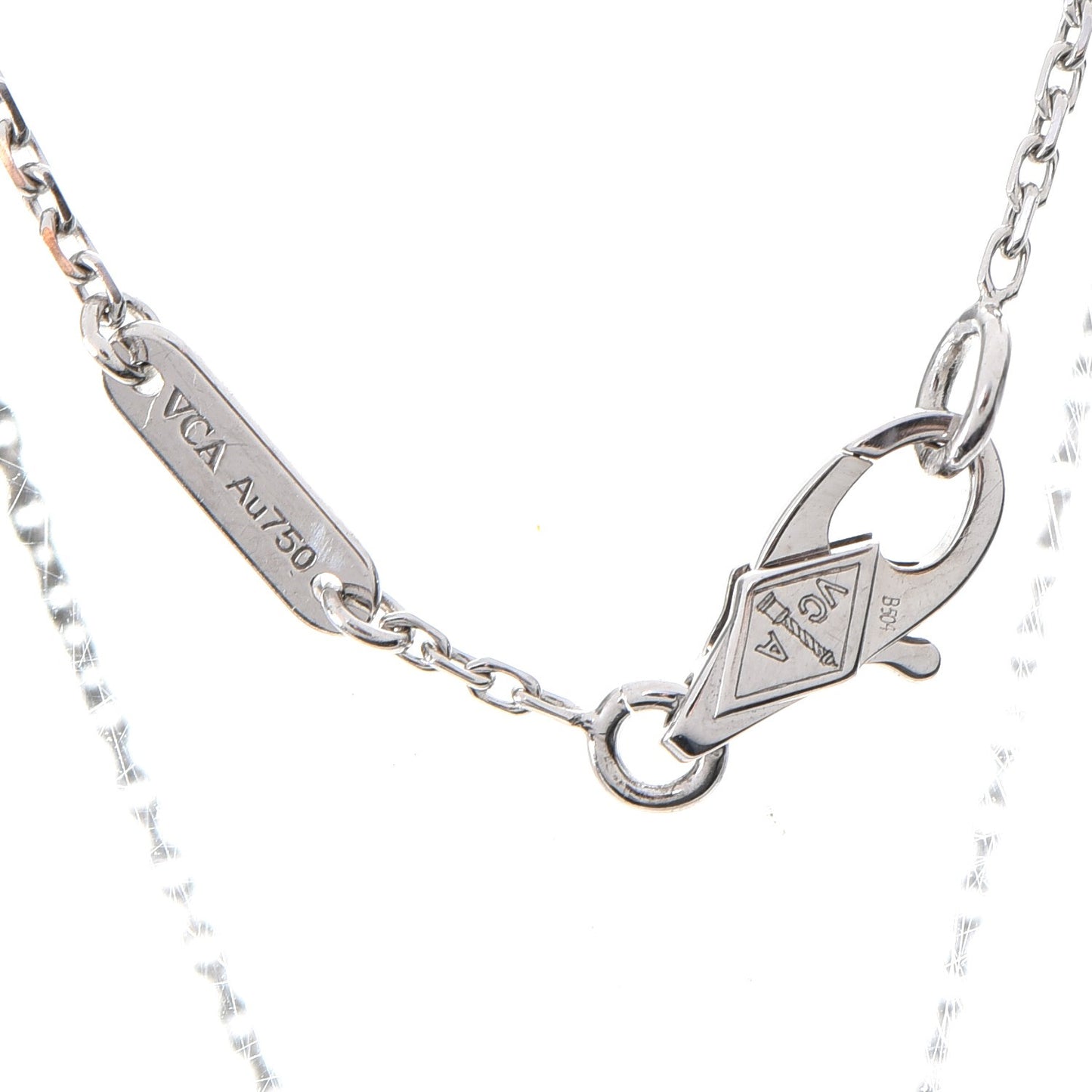 18K White Gold Turquoise Sweet Alhambra Butterfly Bracelet