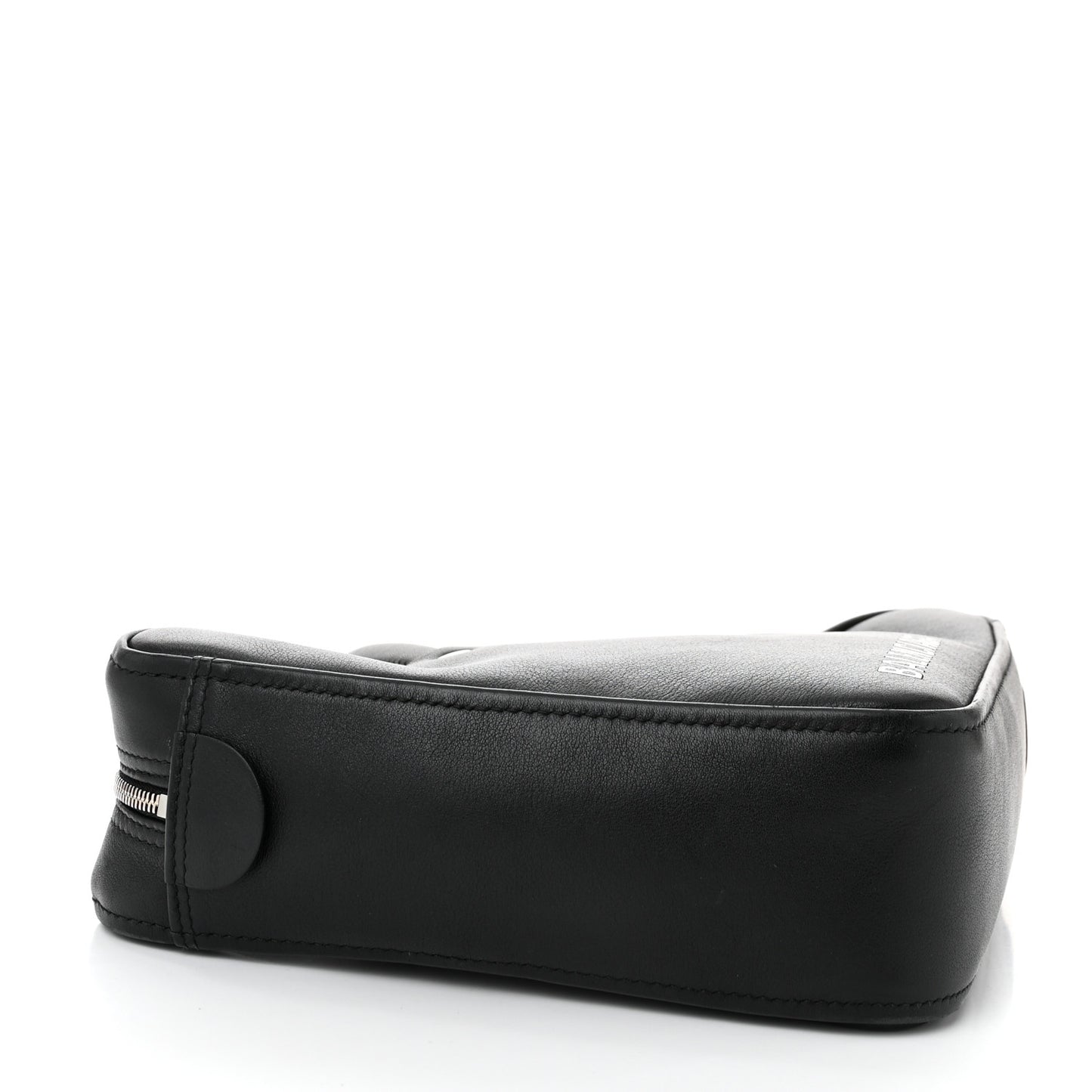 Calfskin XS Triangle Duffle Black