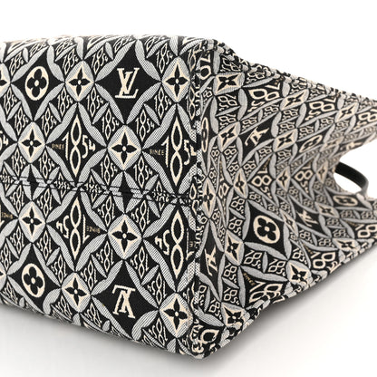 Louis Vuitton Jacquard Since 1854 Onthego GM Grey 10 of 10