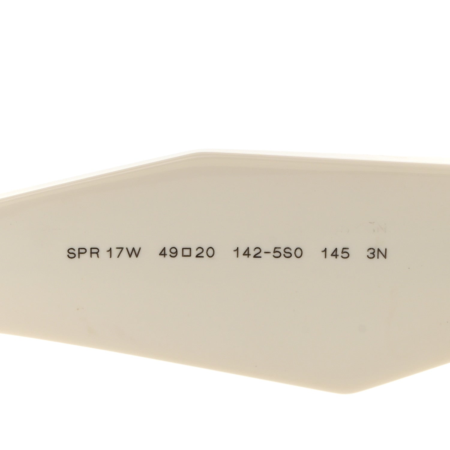 Prada Acetate Symbole Sunglasses SPR 17W White 5 of 7