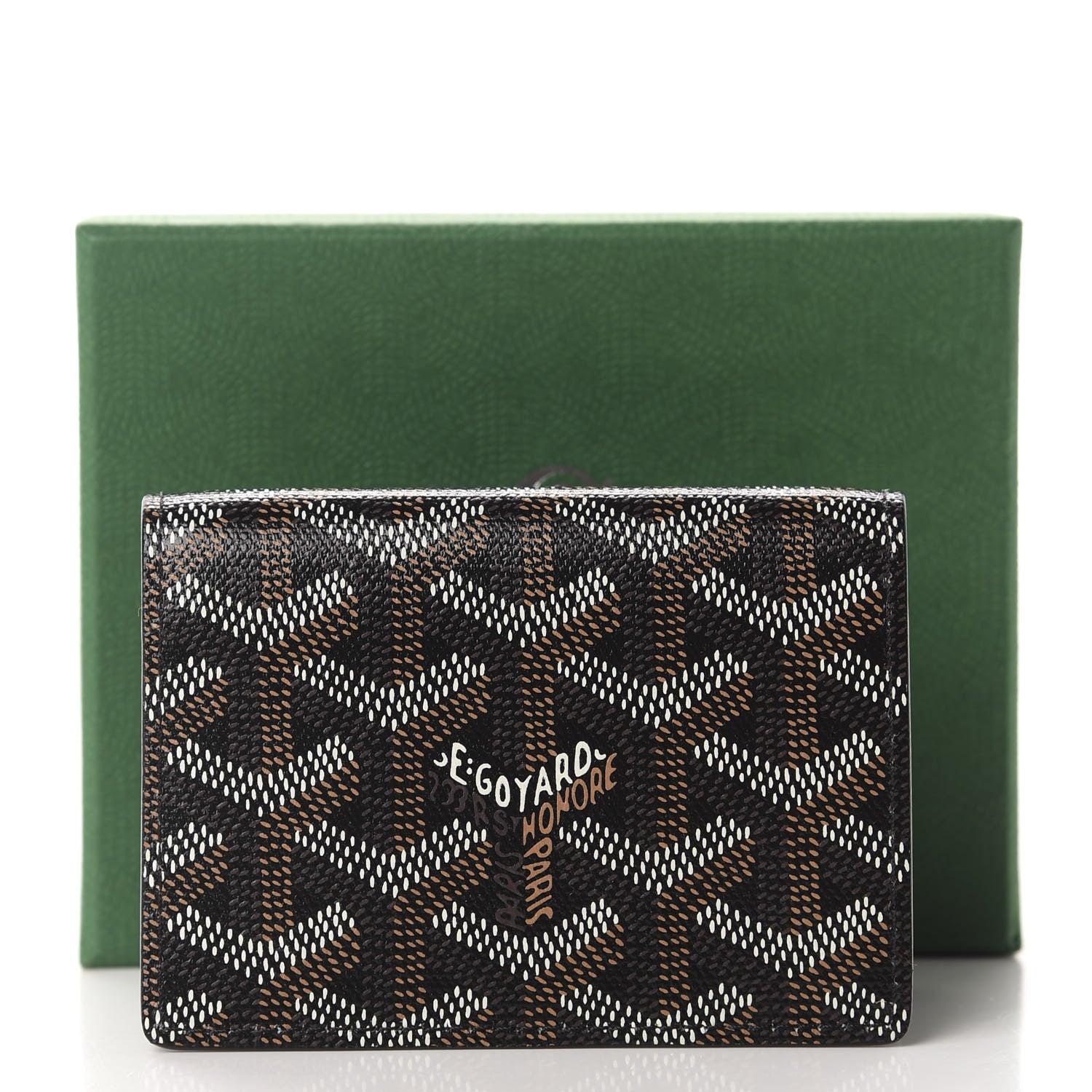Goyard Goyardine Business Card Holder Black 7 of 7