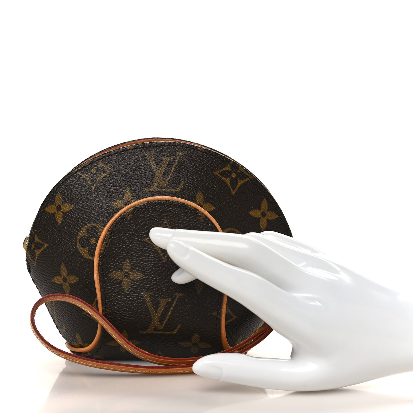 Monogram Mini Ellipse Wristlet Clutch