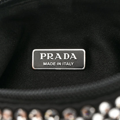 Prada Satin Crystal Mini Re-Edition 2000 Bag Cristal 6 of 10