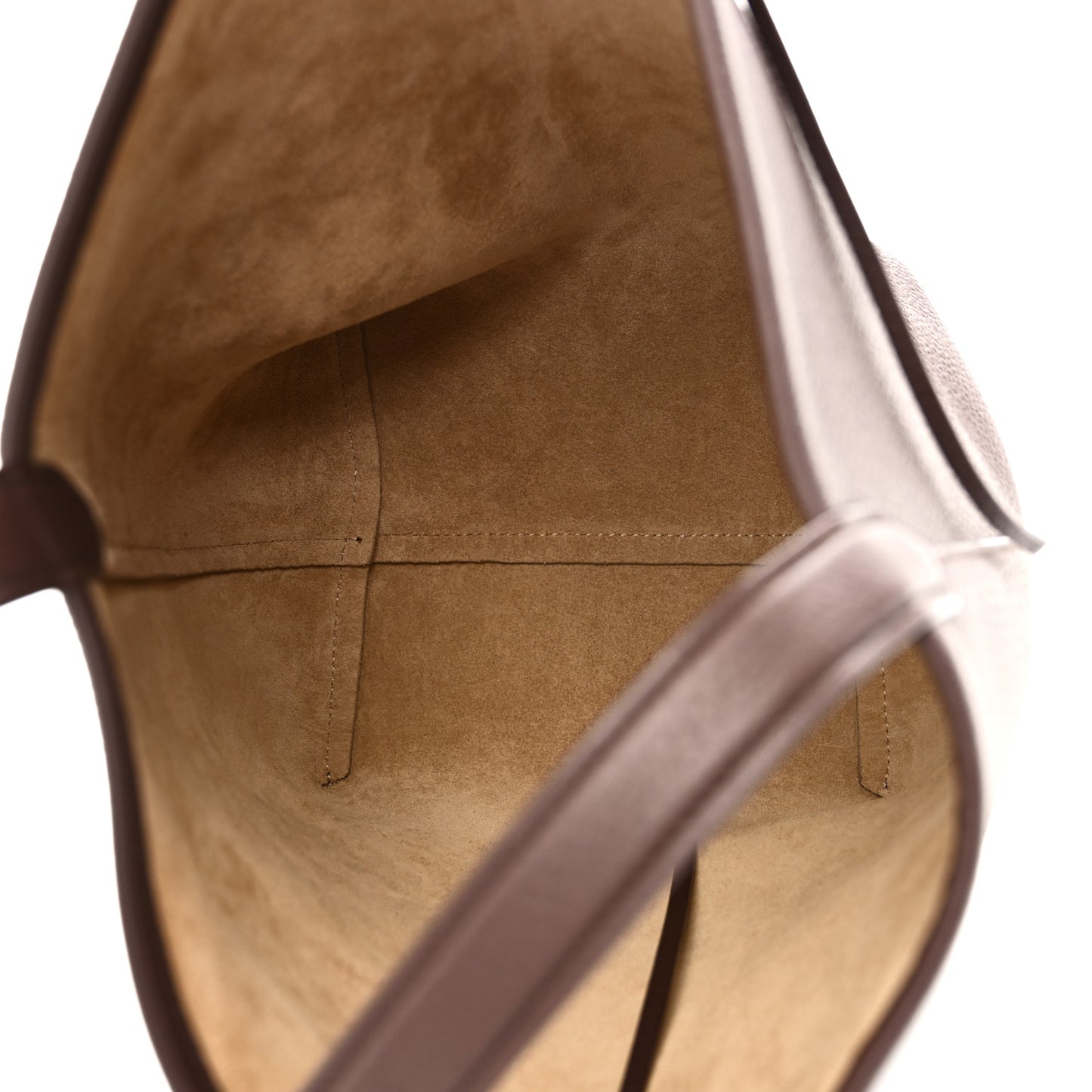 Grained Calfskin Medium N/S Park Tote Acajou