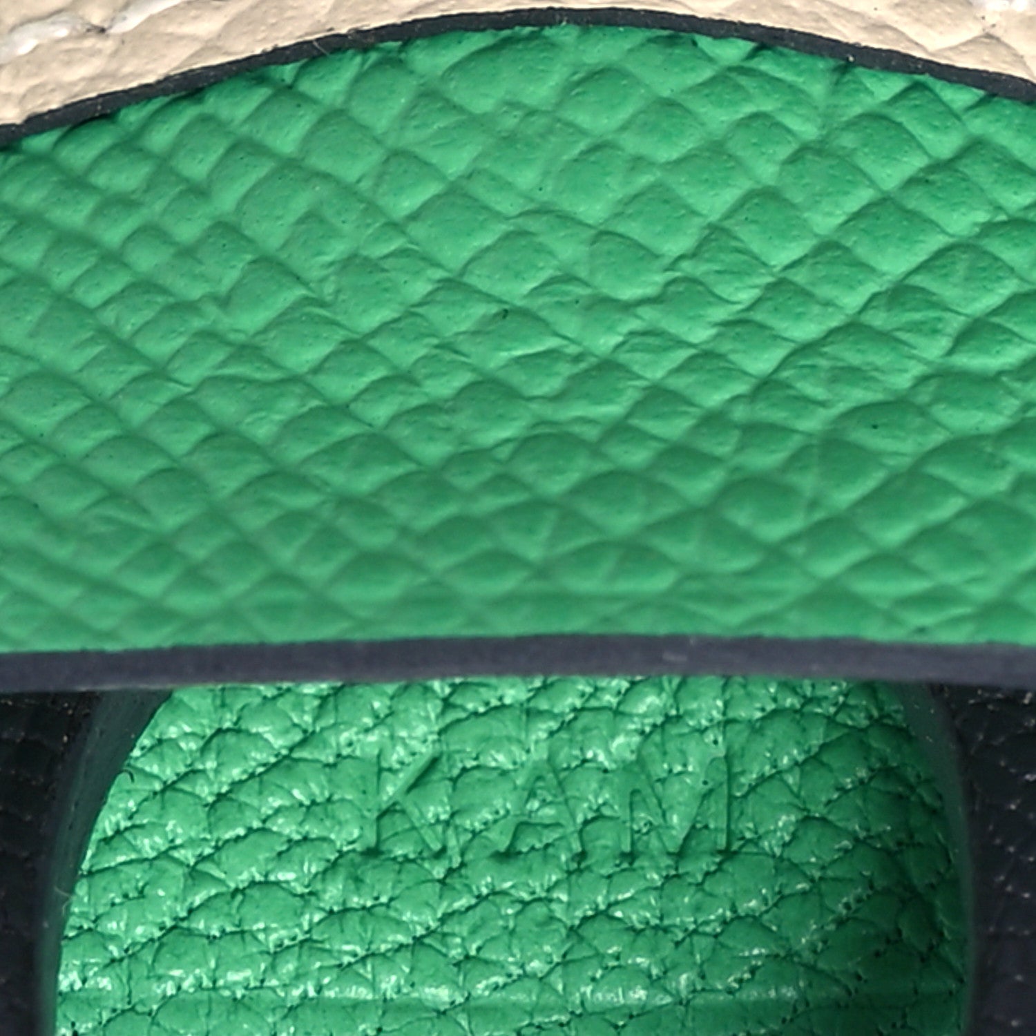Hermes Epsom Chevre Mysore Artificer Bag Charm Ardoise Rouge Sellier Vert Moyen Vert Comics Nata Vert Peppermint 4 of 5
