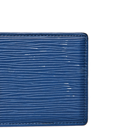 Louis Vuitton Epi Porte-Monnaie Boite Coin Purse Cyan 8 of 8