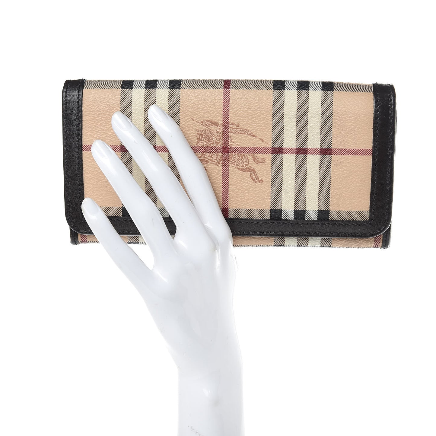 Haymarket Check Penrose Continental Wallet Brown