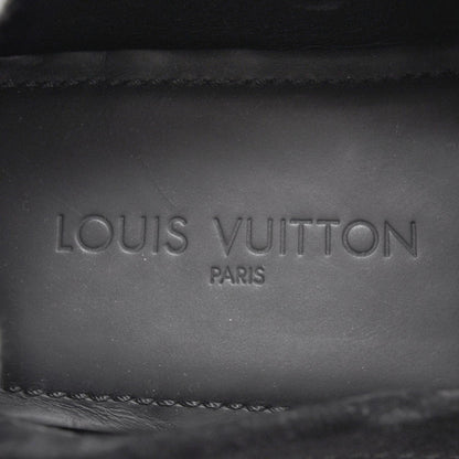 Louis Vuitton Suede Monte Carlo Loafers 8.5 Black 7 of 9