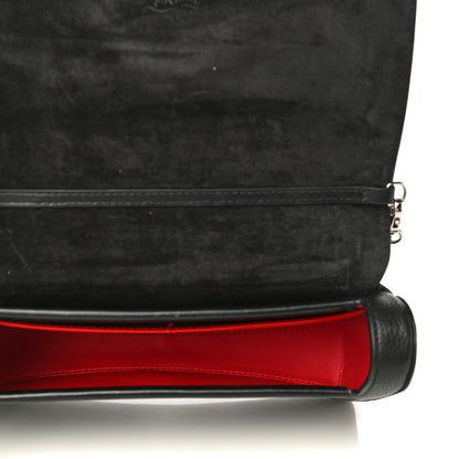 Christian Louboutin Calfskin Love RubyLou Clutch Black 4 of 14