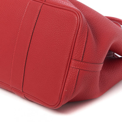 Hermes Vache Country Garden Party 36 MM Rouge Casaque 4 of 8