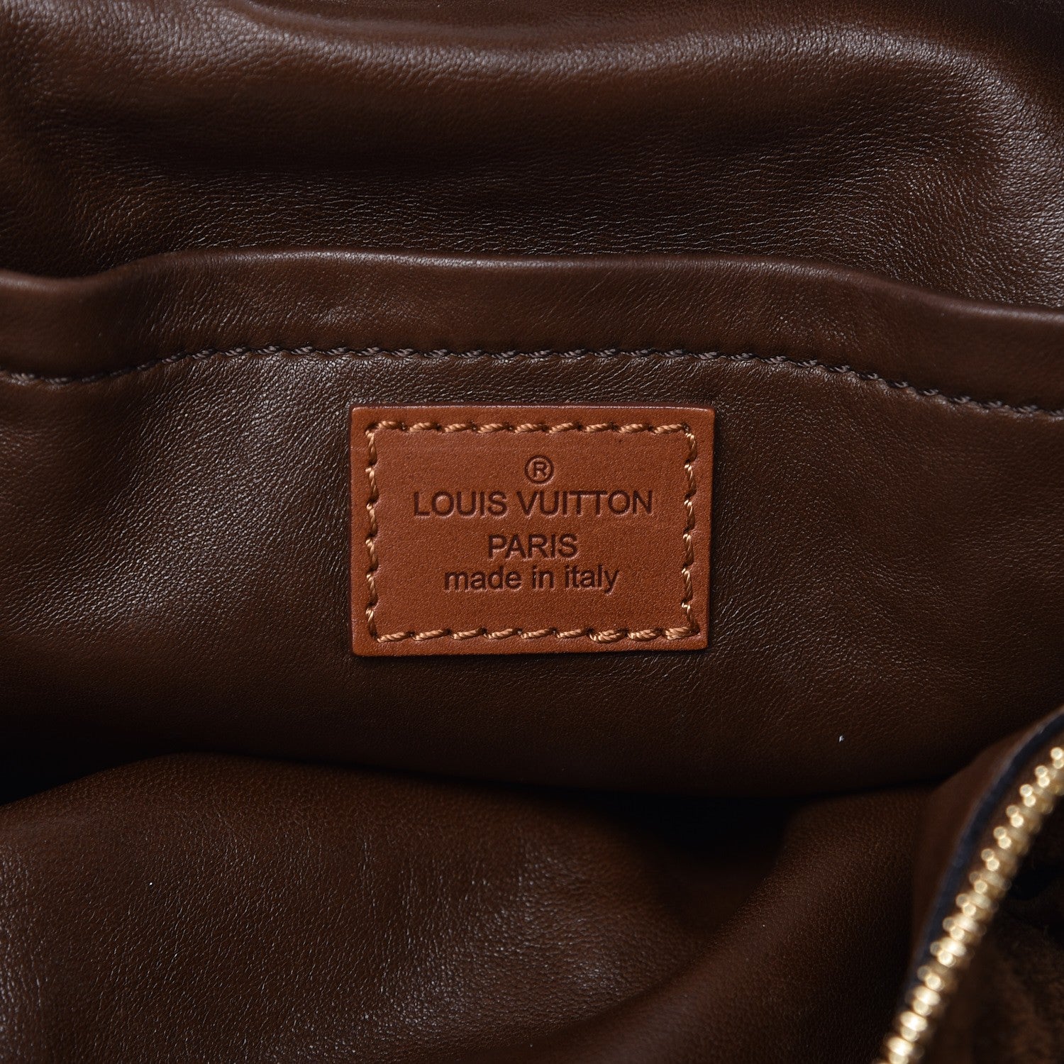 Louis Vuitton Suede Mahina Fleurs Onatah GM Cacao 6 of 7