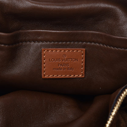 Louis Vuitton Suede Mahina Fleurs Onatah GM Cacao 6 of 7