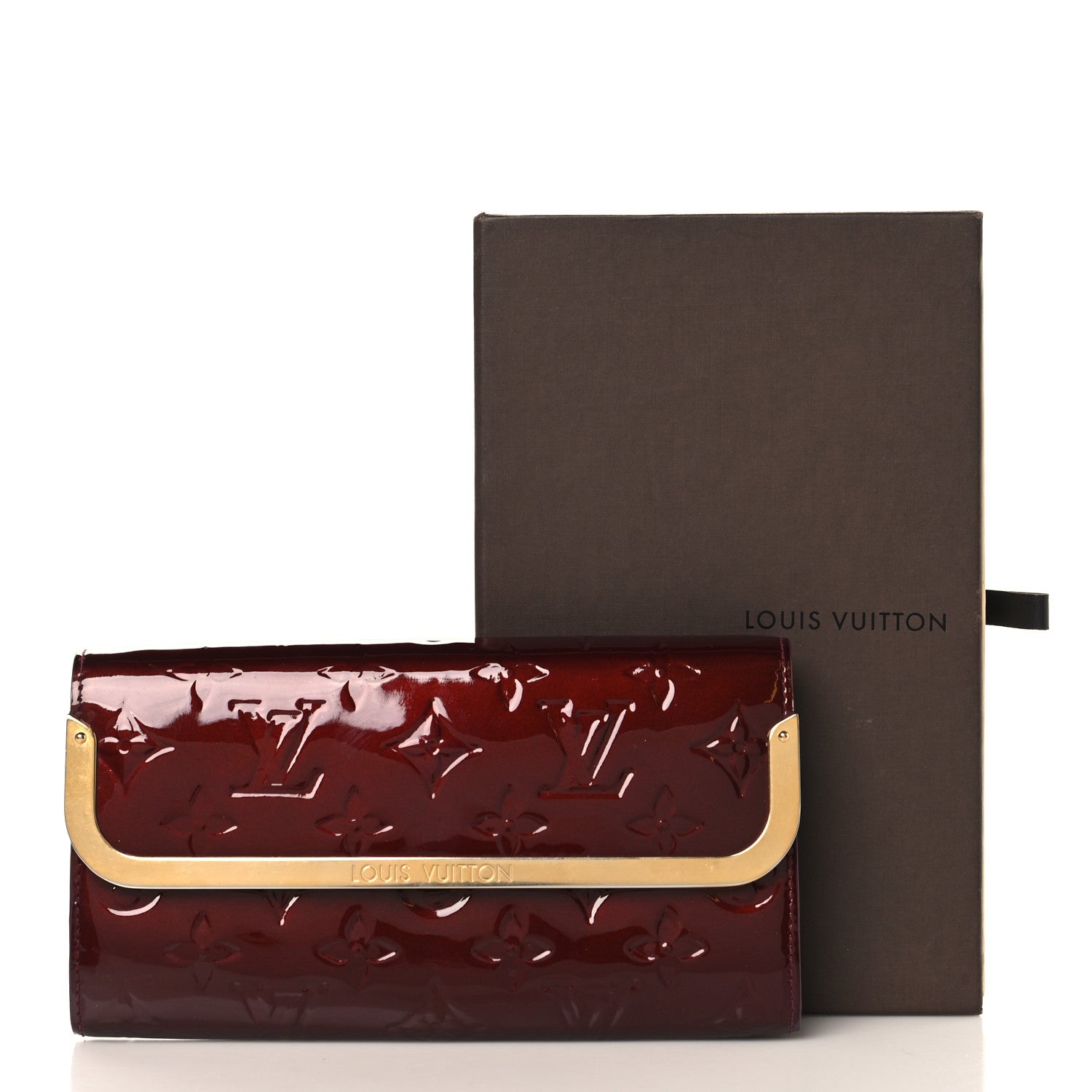 Louis Vuitton Vernis Rossmore MM Amarante 7 of 7