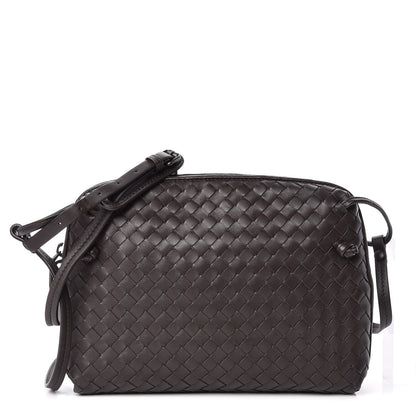 Bottega Veneta Nappa Intrecciato Pillow Crossbody Messenger Ebano 1 of 11