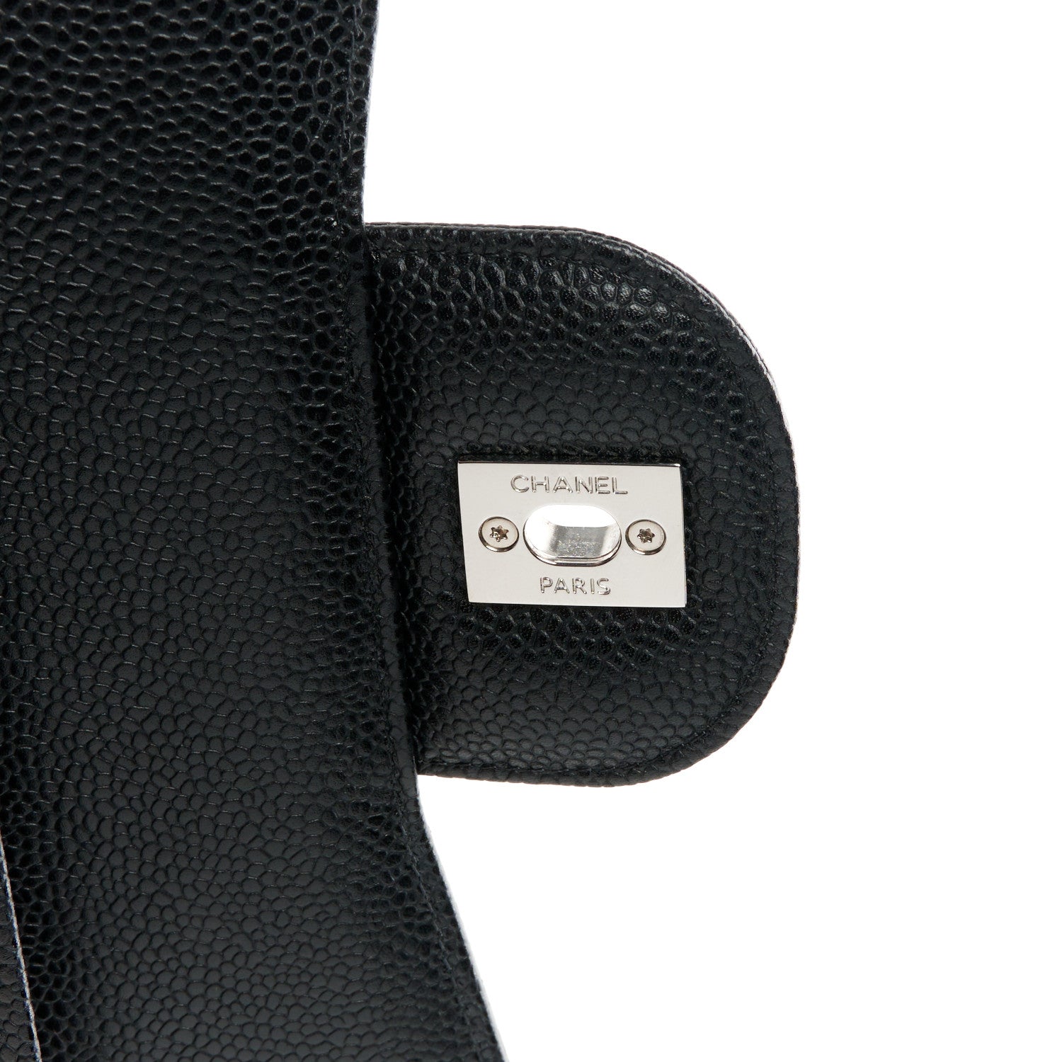 Chanel Caviar Quilted Jumbo Double Flap Black 7 of 11
