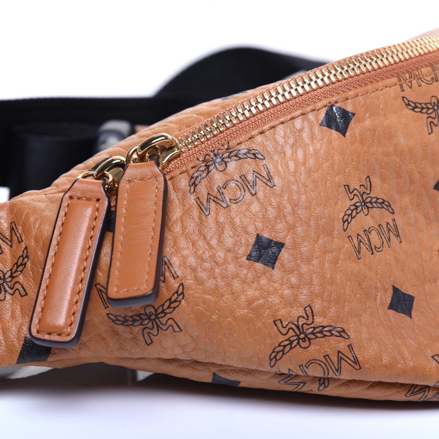 Visetos Small Fusten Belt Bag Cognac