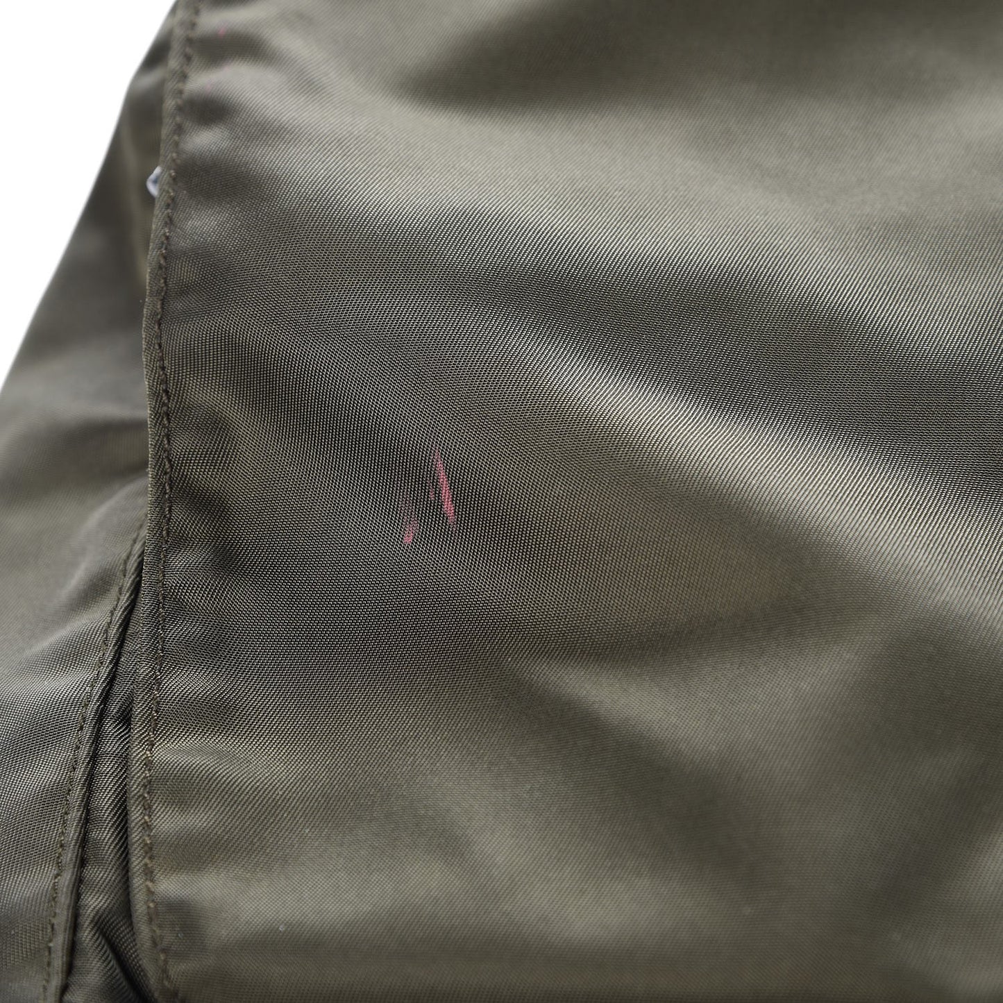 Tessuto Nylon Saffiano Messenger Bag Mimetico