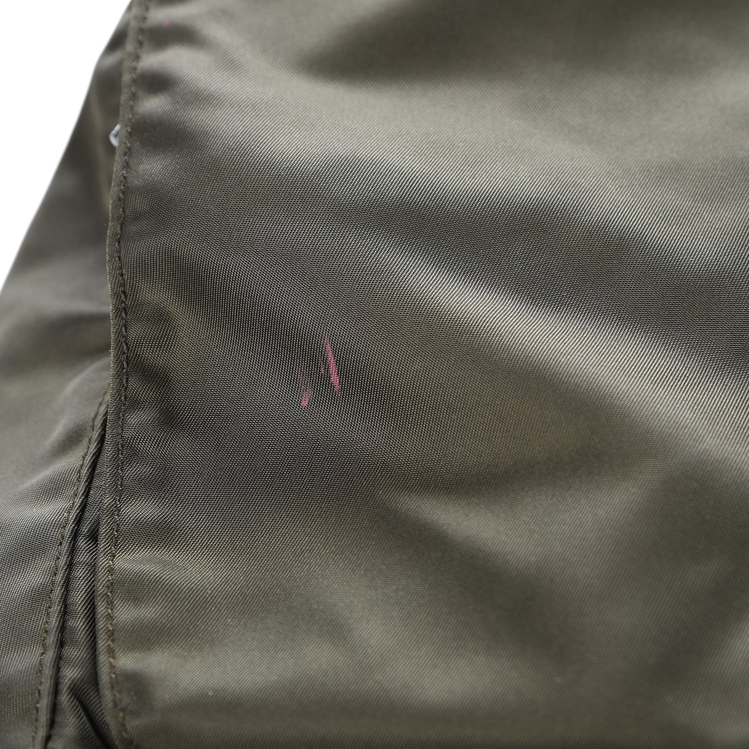 Prada Tessuto Nylon Saffiano Messenger Bag Mimetico 8 of 10