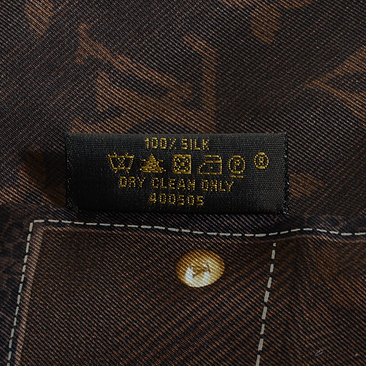 Louis Vuitton Silk Monogram New Denim Bandeau Ebene 5 of 5