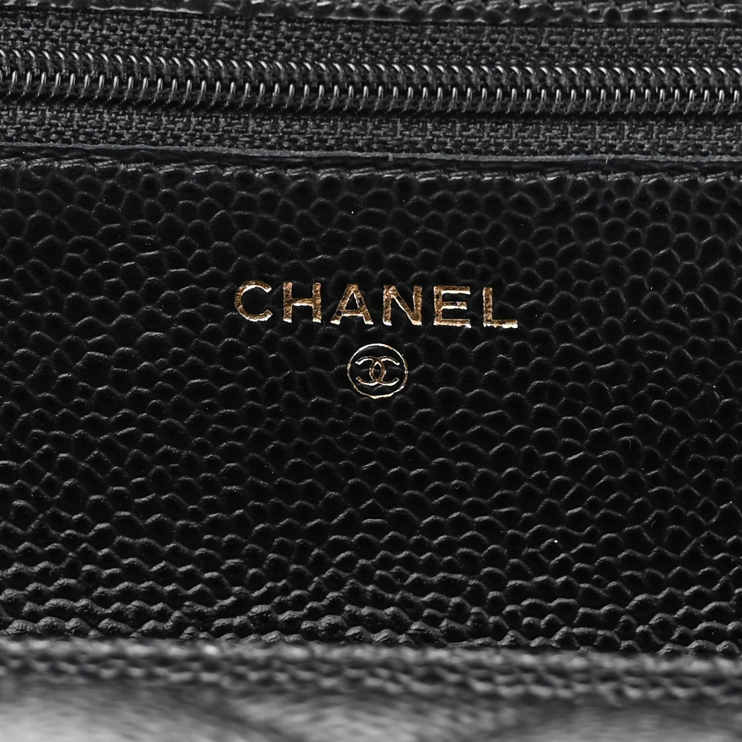 Chanel Caviar Quilted Wallet on Chain WOC Black 6 of 12