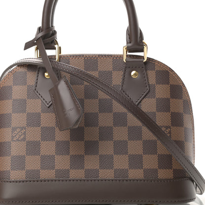 Louis Vuitton Damier Ebene Alma BB 8 of 12