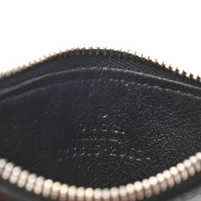 Gucci Calfskin Logo Lanyard Card Case Black 6 of 6