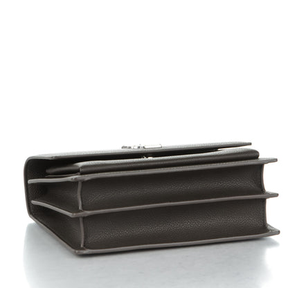 Saint Laurent Grained Calfskin Medium Monogram Sunset Dark Anthracite 4 of 6