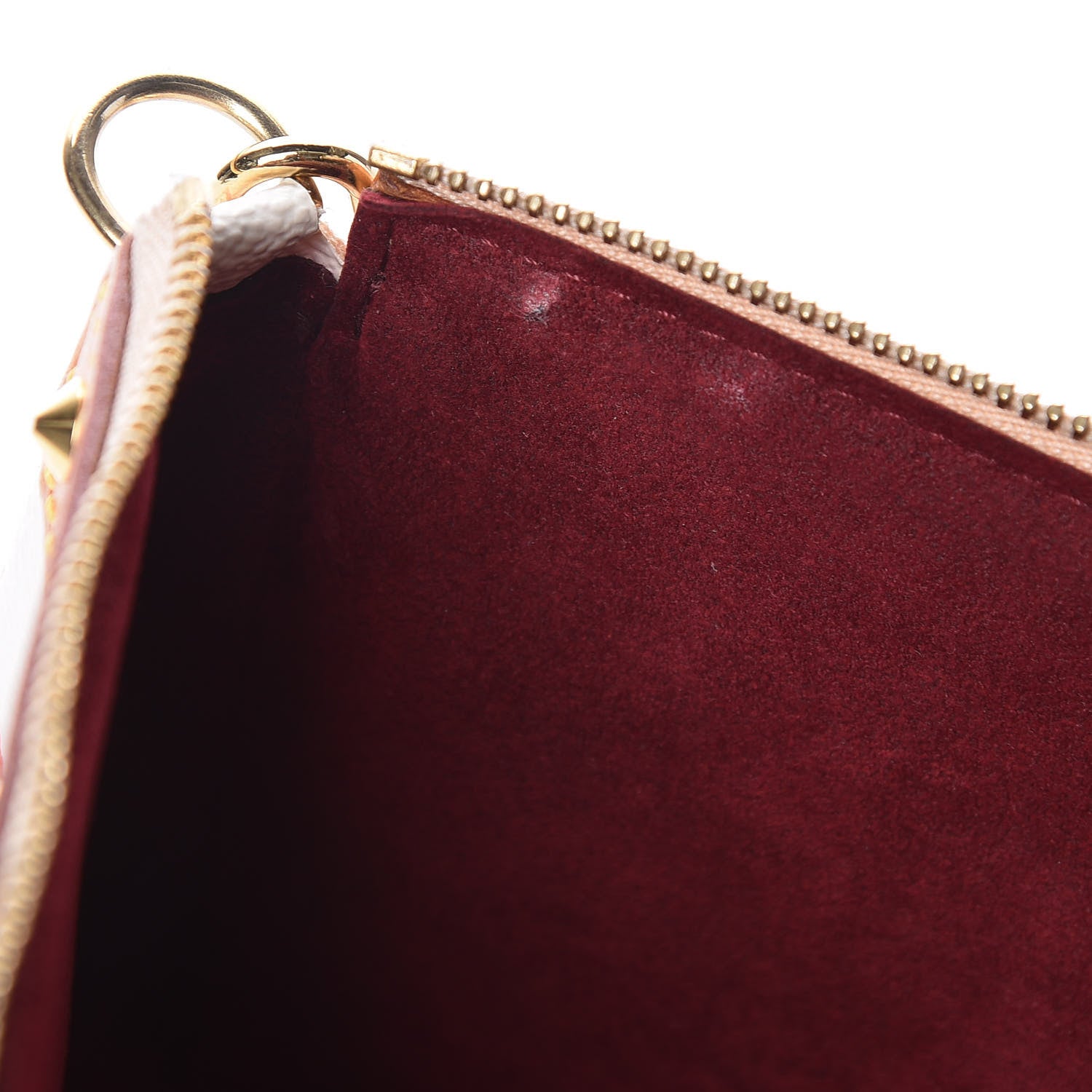 Louis Vuitton Monogram Multicolor Pochette Accessories White 9 of 12