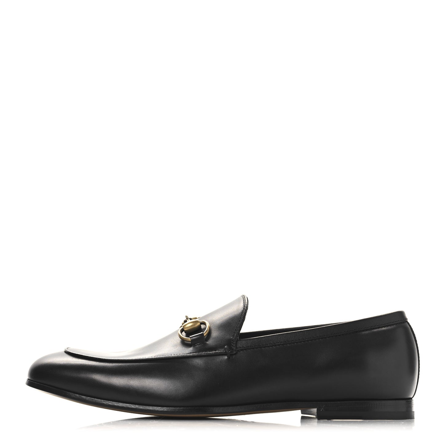 Calfskin Horsebit Mens Jordaan Loafers 7 Black
