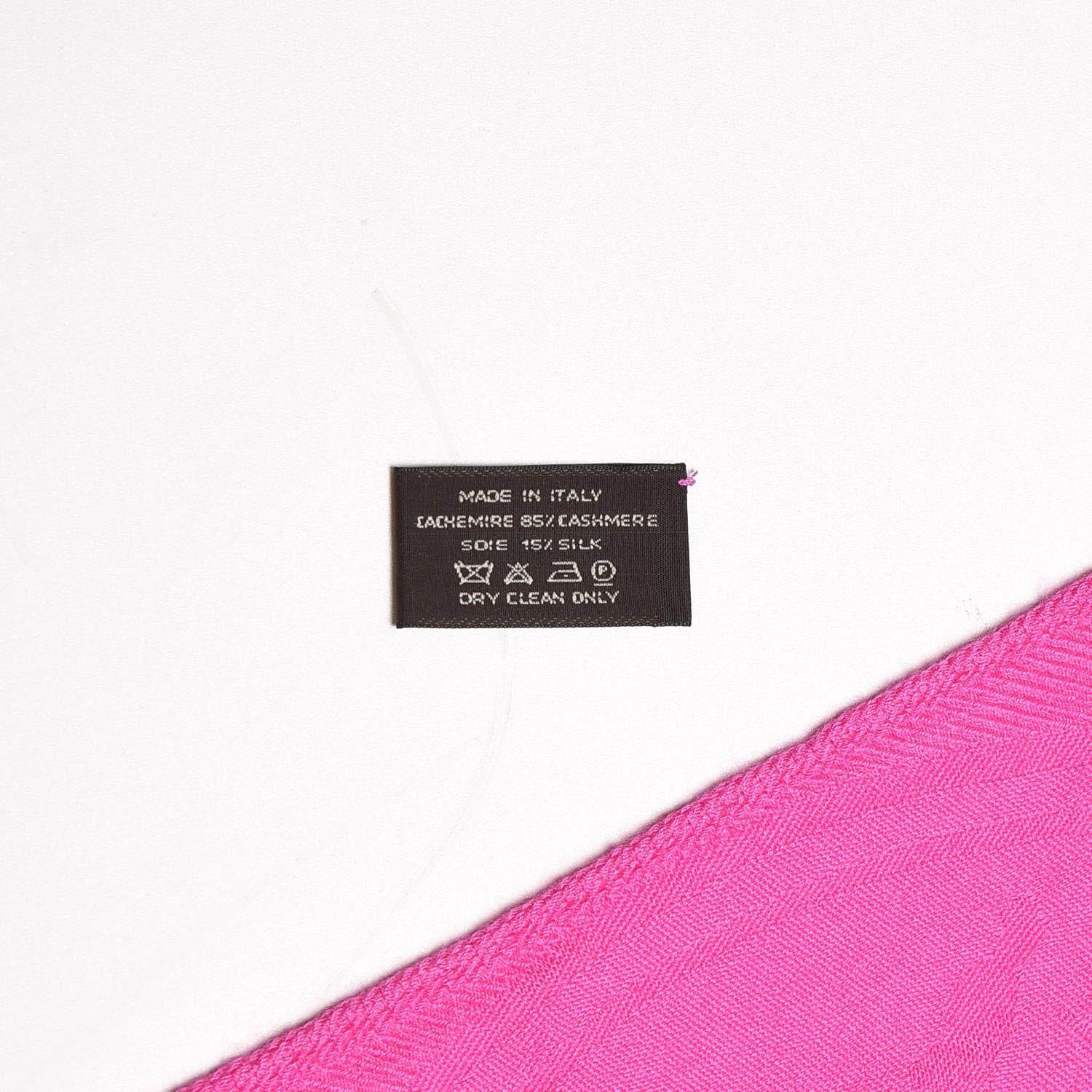 Hermes Cashmere Silk New Libris Stole Rose Indien 5 of 5