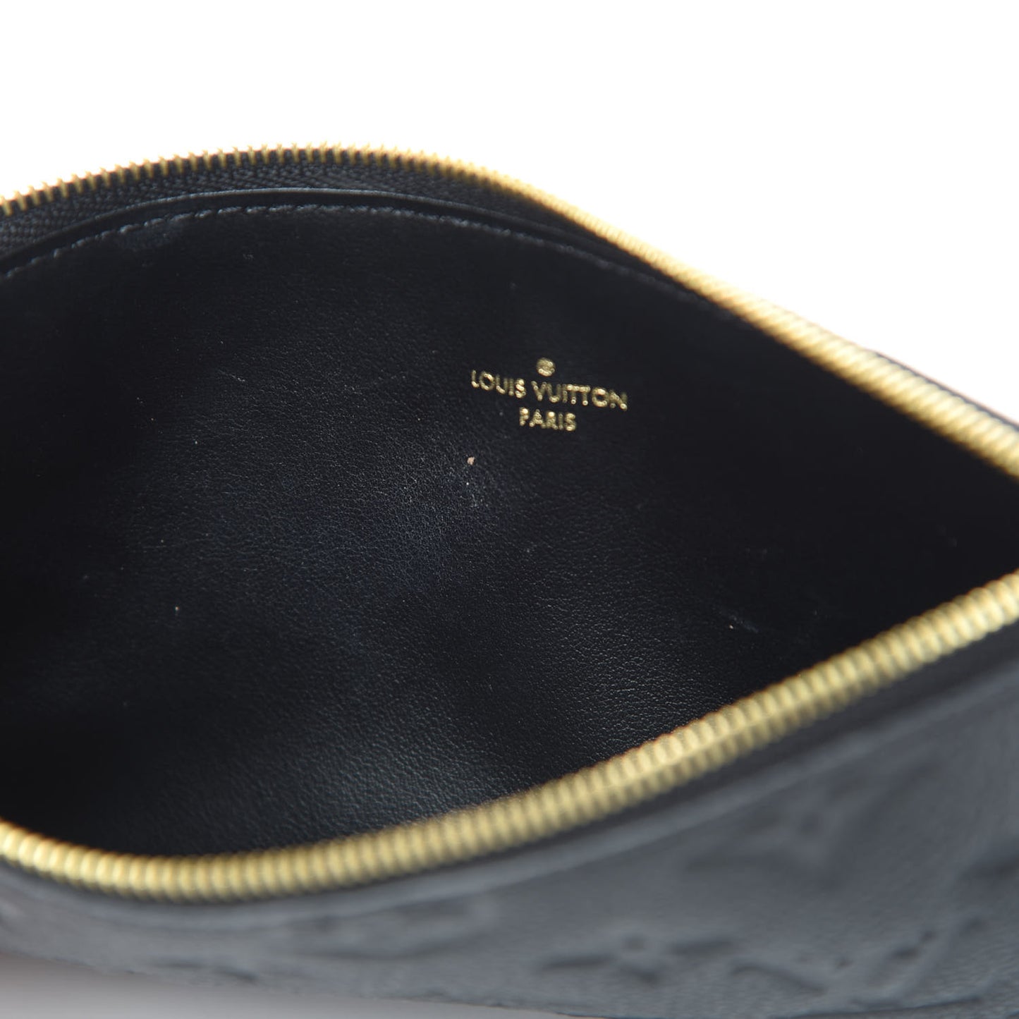 Empreinte Felicie Chain Wallet Zippered Insert Black
