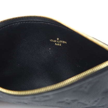 Louis Vuitton Empreinte Felicie Chain Wallet Zippered Insert Black 7 of 9