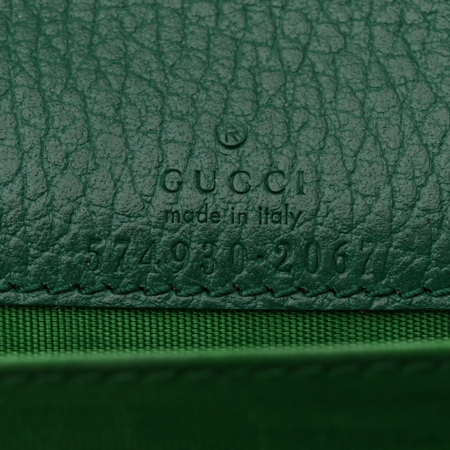 Gucci Calfskin Dionysus Coin Purse Emerald 6 of 7