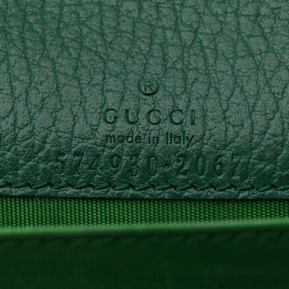 Gucci Calfskin Dionysus Coin Purse Emerald 6 of 7