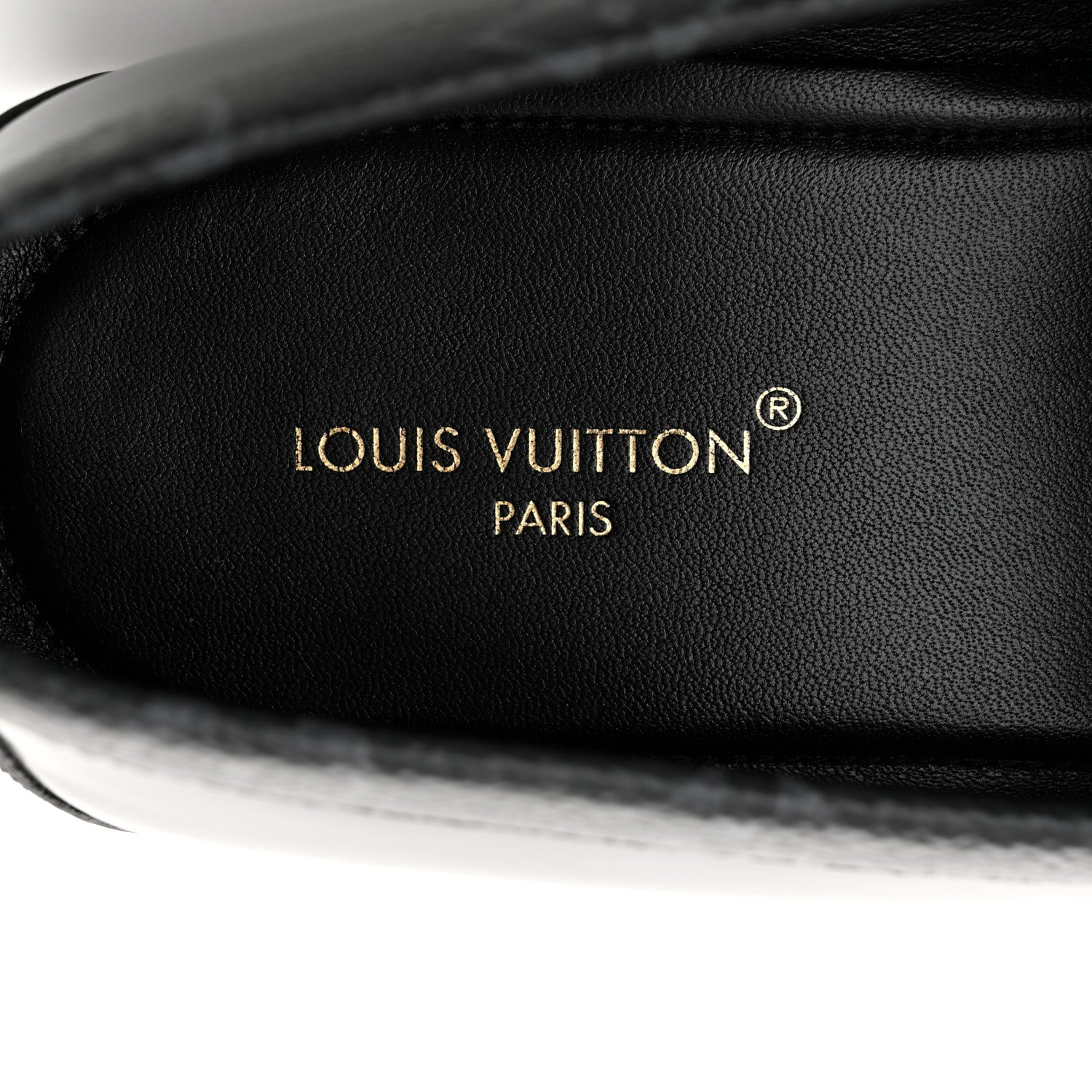 Louis Vuitton Calfskin Monogram Eclipse Mens Major Loafers 12 Black 7 of 10