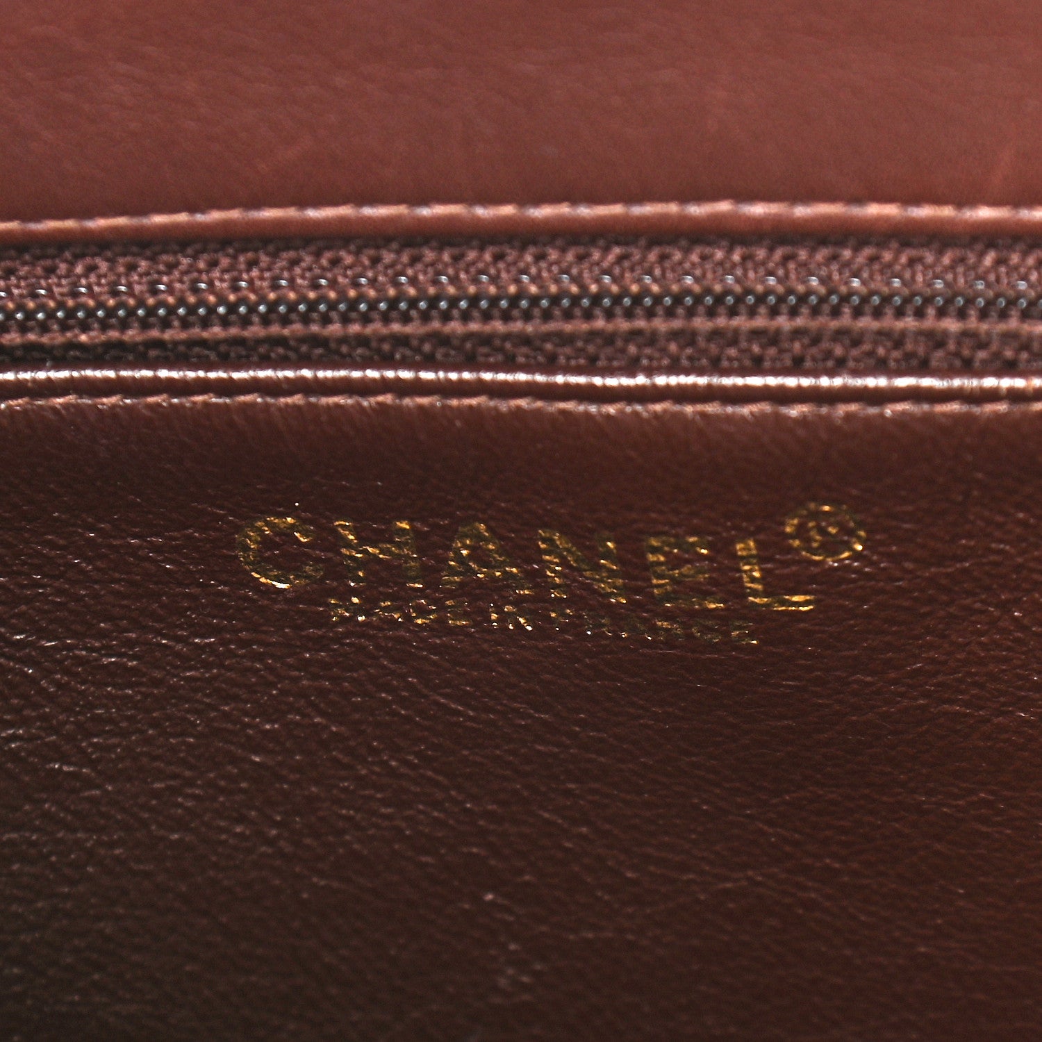 Chanel Calfskin Small Shopping Tote Brown 6 of 9