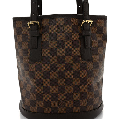 Louis Vuitton Damier Ebene Marais Bucket 23 7 of 10